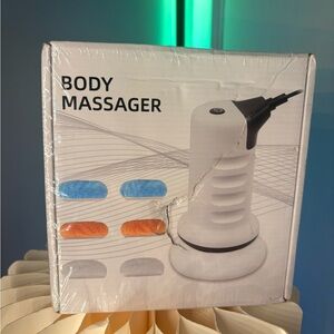 *damaged box* White and Black Body Massager